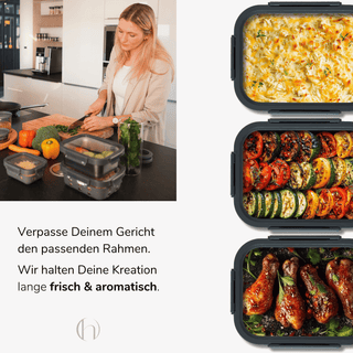 VORRATSBOX Glas | 1.050ml