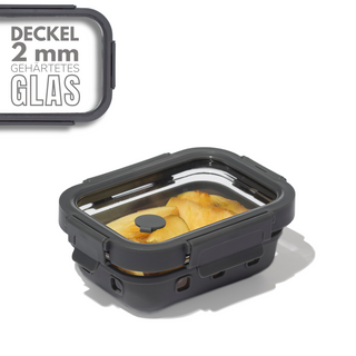 VORRATSBOX Glas inkl. Schutz & Ventil | 370ml