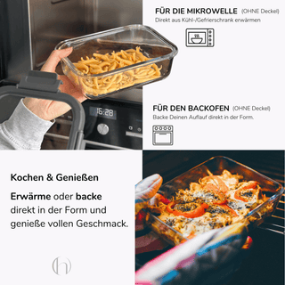 VORRATSBOX Glas | 1.050ml