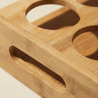 SERVIERTABLET bambus | OHNE Glaskaraffe & Trinkgläser HATTY HAYS